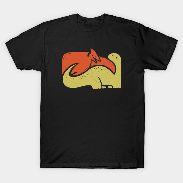 Dinos T-Shirt by Walmazan